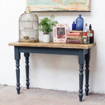 Painted Farmhouse Console Table